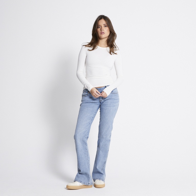 Shape top "Caisa" Off white